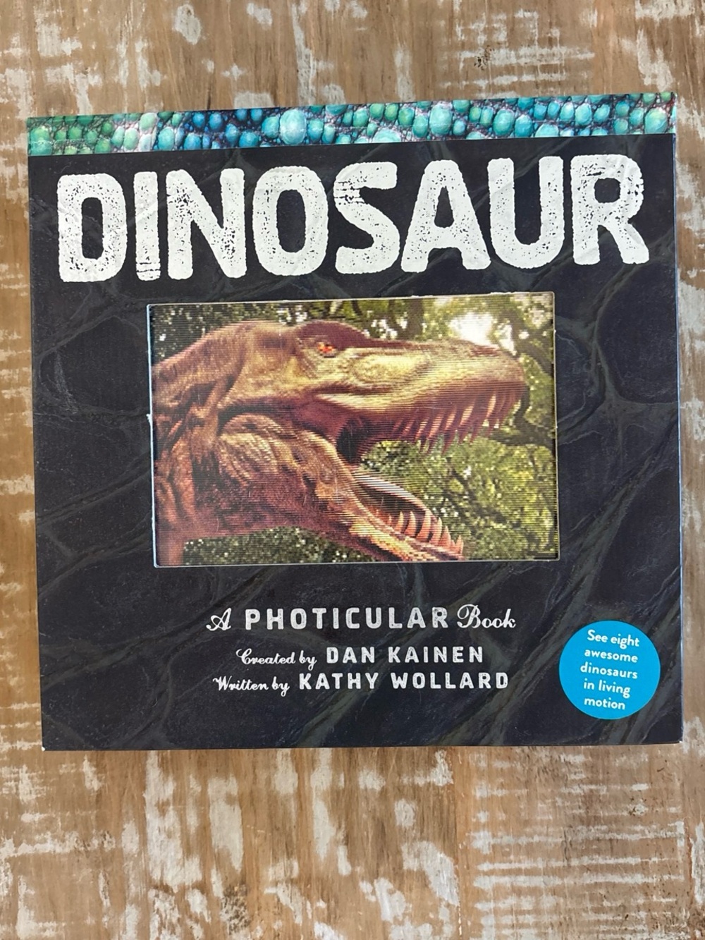 Dinosaur Photicular Book - Black Cover